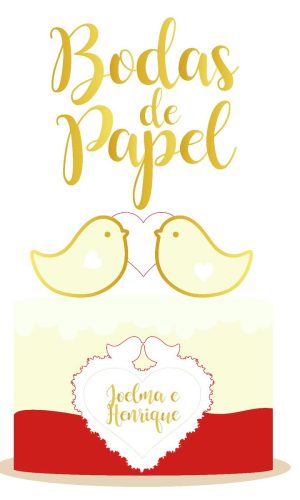 Arquivo topo de bolo bodas de papel