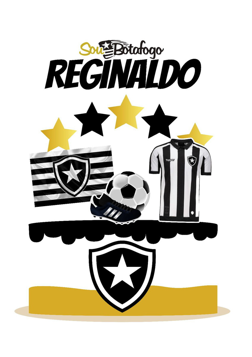 Arquivo Topo de Bolo Botafogo 1
