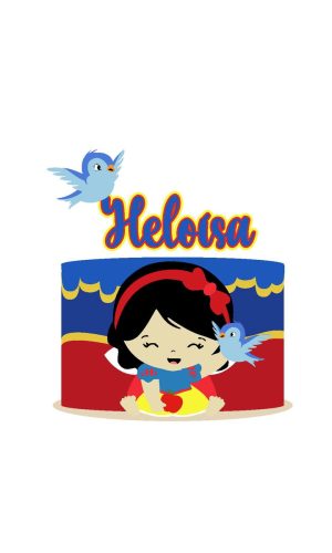 Arquivo Topo De Bolo Branca De Neve Baby