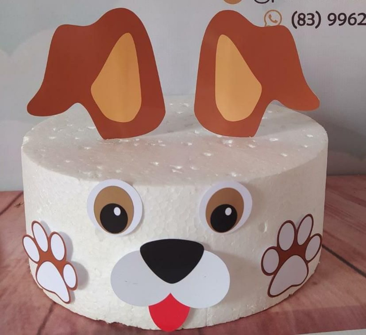 Arquivo Topo de Bolo Cachorrinho