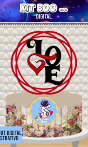 Arquivo Topo de Bolo - Love