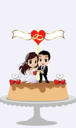 Arquivo Topo de Bolo - Casamento