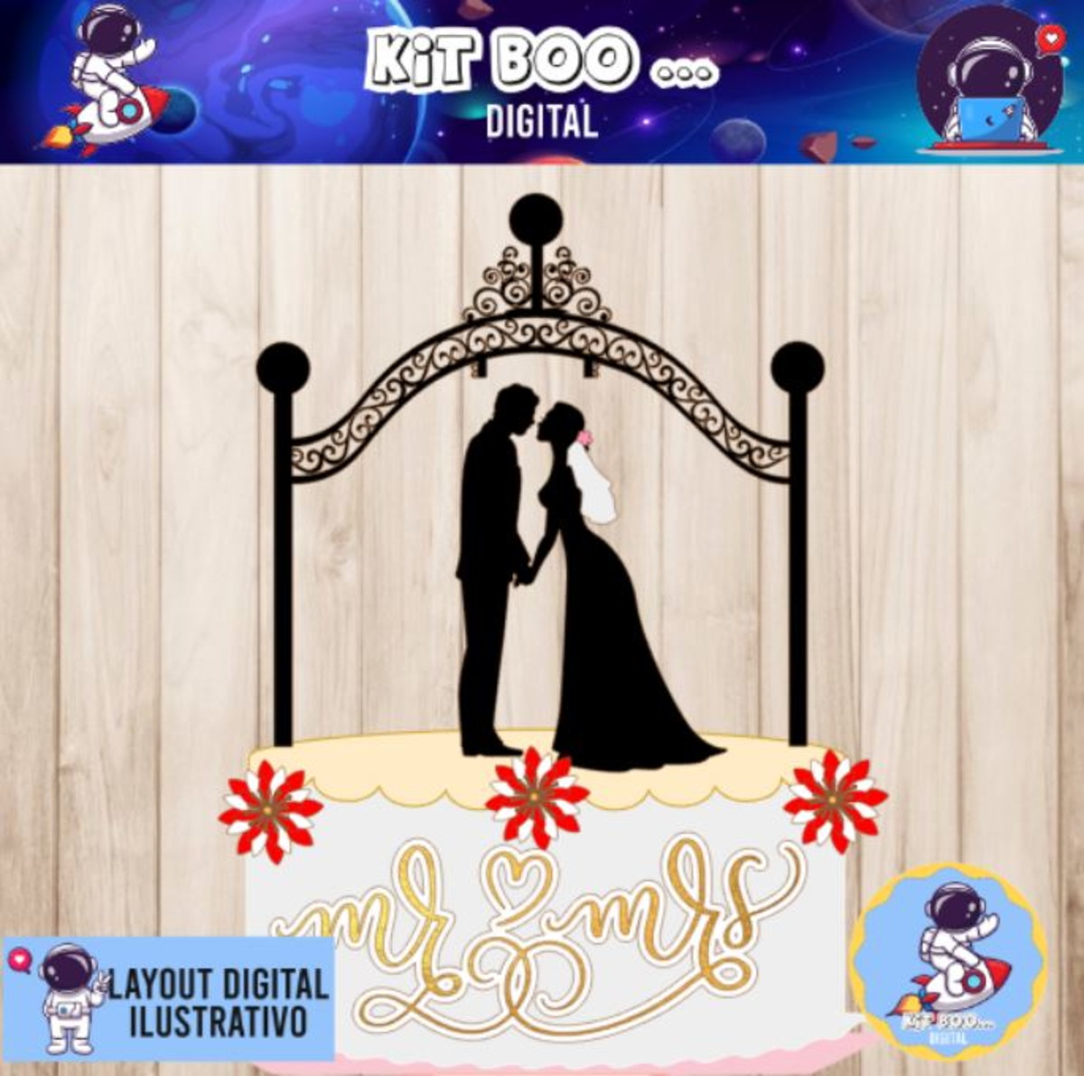 Arquivo Topo de Bolo - Casamento