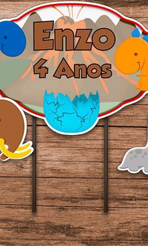ARQUIVO TOPO DE BOLO DINOSSAURO #11281