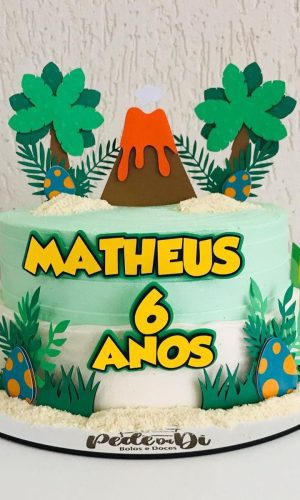 Arquivo Topo De Bolo - Dinossauro