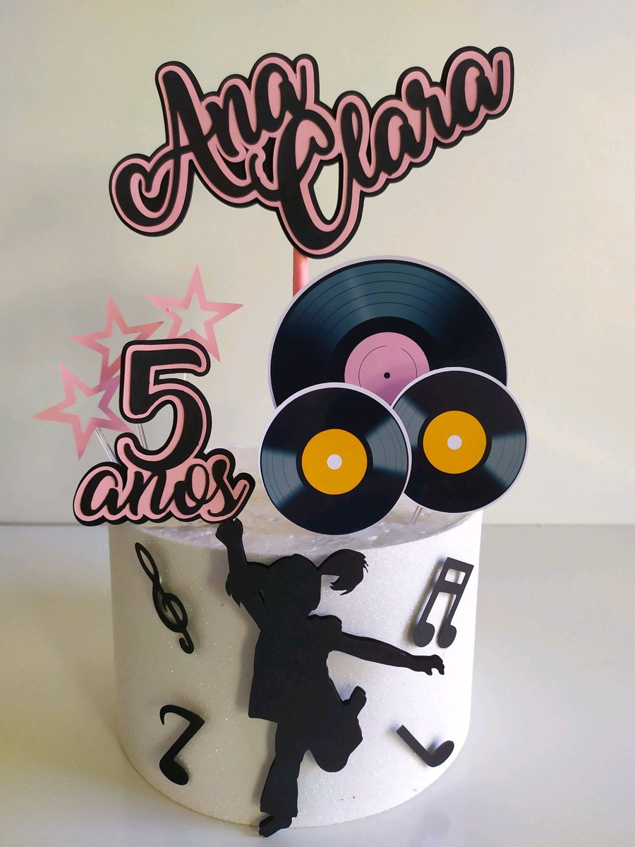 Arquivo Topo De Bolo Discoteca Menina