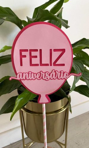 Arquivo Topo de Bolo - Feliz Aniversário