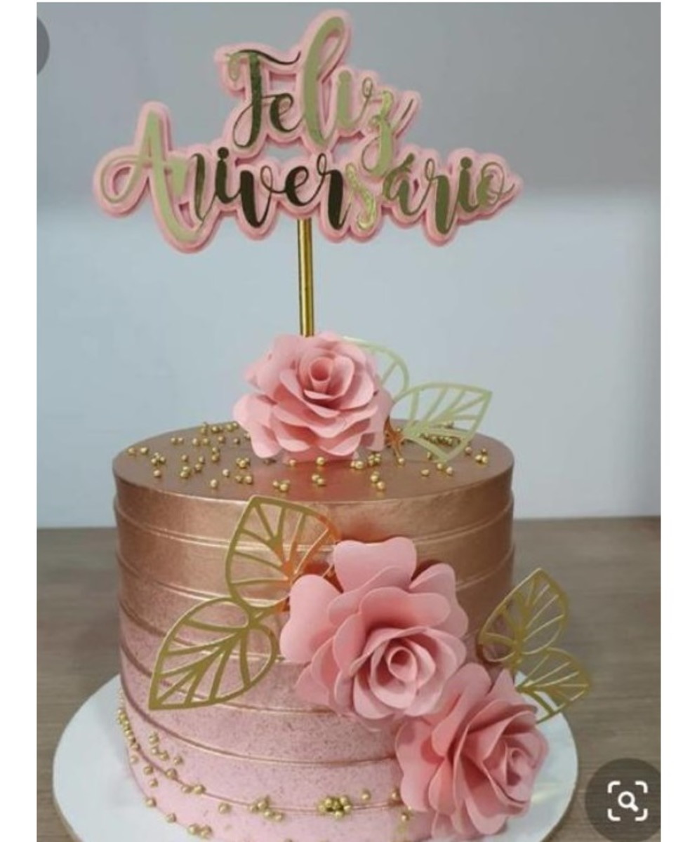 arquivo Topo de bolo floral