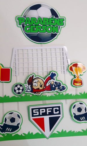 ARQUIVO TOPO DE BOLO FUTEBOL TIME SÃO PAULO #14153