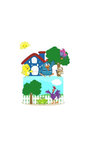Arquivo Topo de Bolo Galinha Pintadinha 9