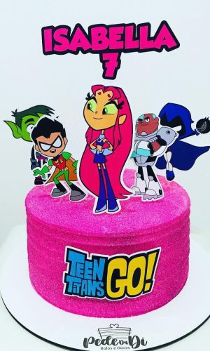 Arquivo Topo De Bolo - Jovens Titãns Menina