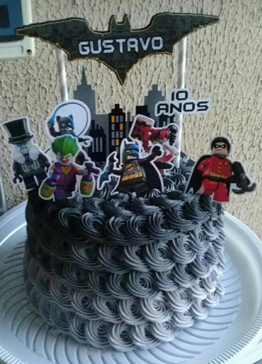 Arquivo Topo de Bolo - Lego