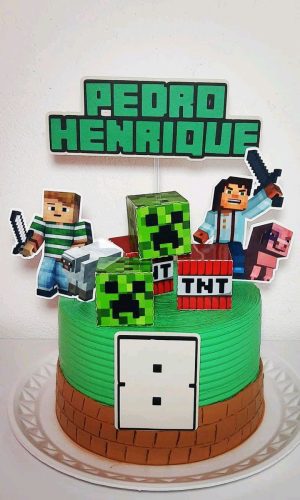 Arquivo Topo de Bolo Minecraft