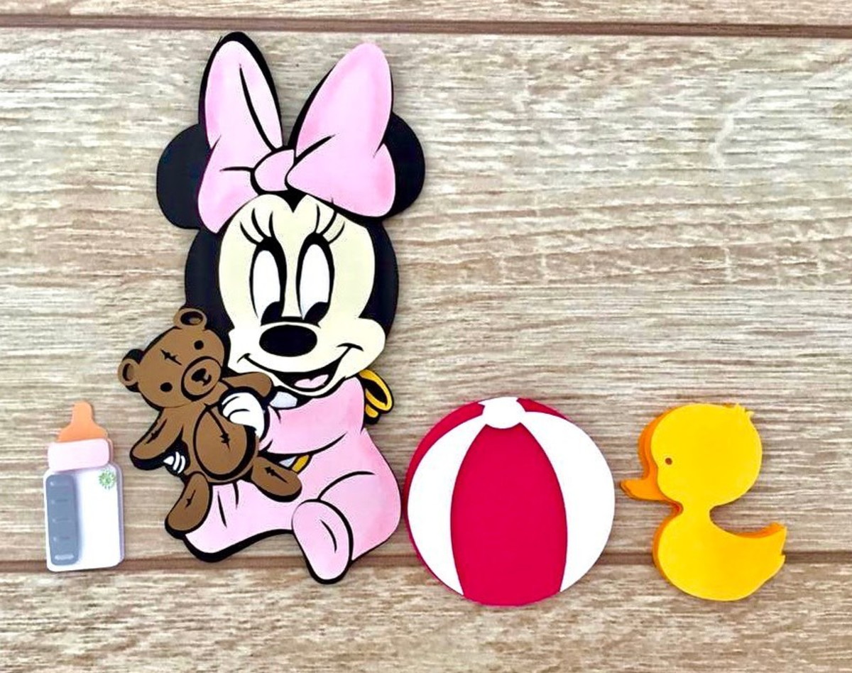 Arquivo Topo de Bolo - Minnie Baby