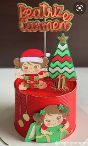 arquivo Topo de bolo natal