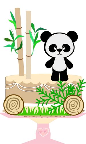 Arquivo Topo de Bolo - Panda
