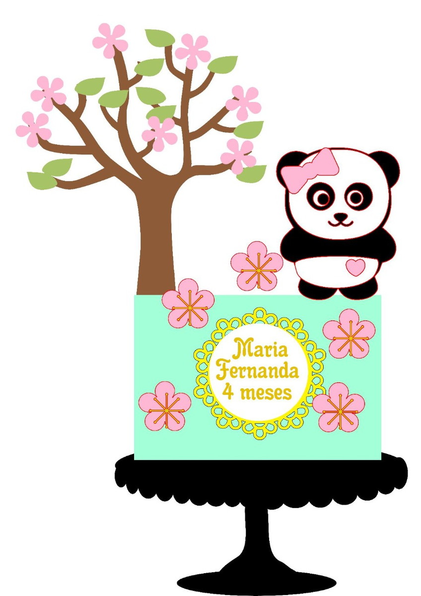 Arquivo Topo de Bolo - Panda