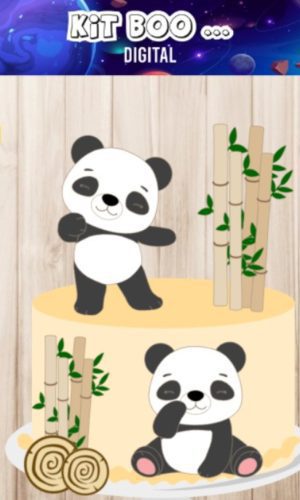 Arquivo Topo de Bolo - Panda