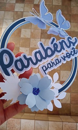 Arquivo Topo de Bolo - Parabéns pra Você