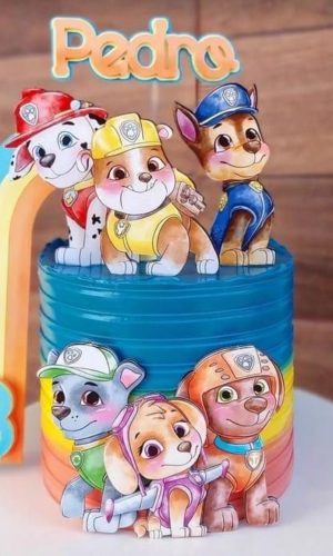 Arquivo Topo de Bolo - Patrulha Canina Aquarela