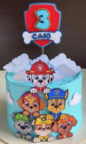 Arquivo Topo de Bolo Patrulha Canina