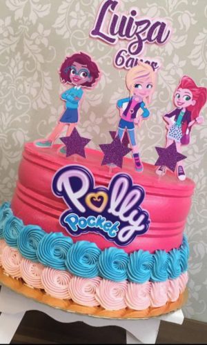 Arquivo Topo De Bolo Polly Pocket