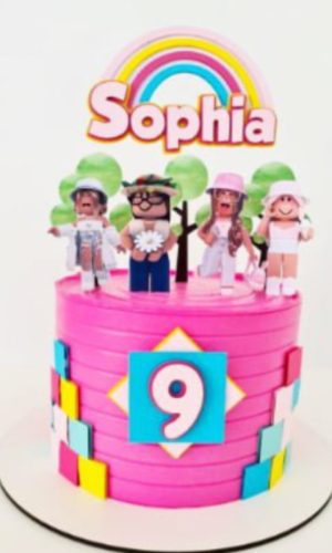 Arquivo Topo de Bolo - Roblox Menina