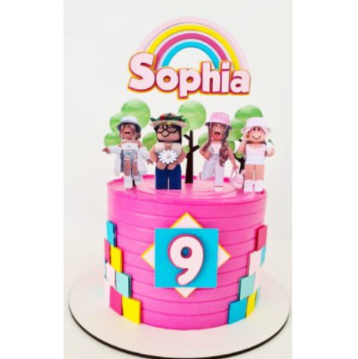 Arquivo Topo de Bolo - Roblox Menina