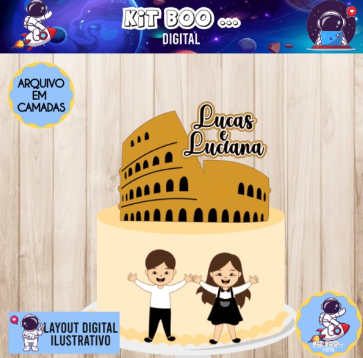 Arquivo Topo De Bolo - Roma