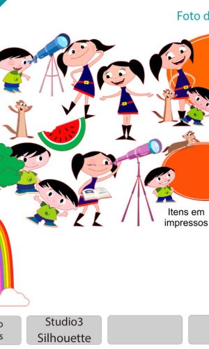 ARQUIVO topo de bolo Show da Luna +1 tema da loja