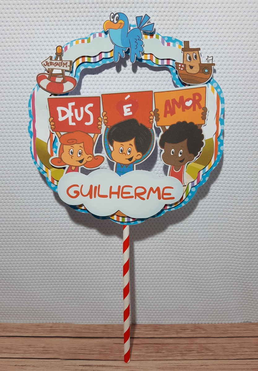 Arquivo Topo de Bolo Três Palavrinhas 2