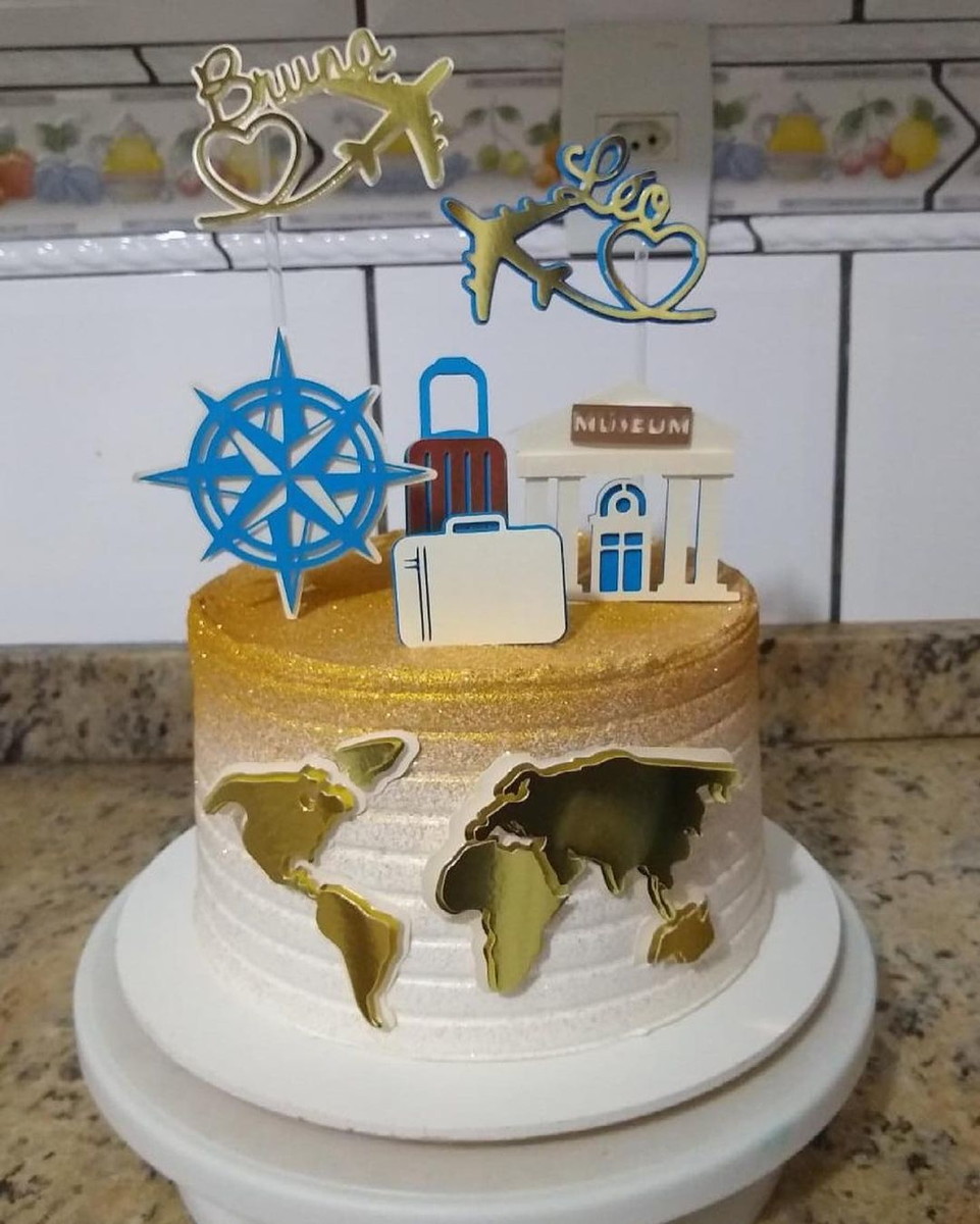 Arquivo Topo de Bolo - Viagem - Imagem 2