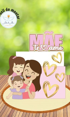 Arquivo Topo Mulher Mãe e Filhas em Camadas