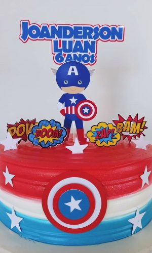 Arquivos de Corte Topo Capitão América