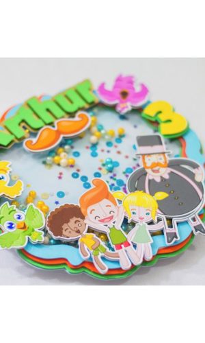 Arquivos para topo de bolo mundo bita cute