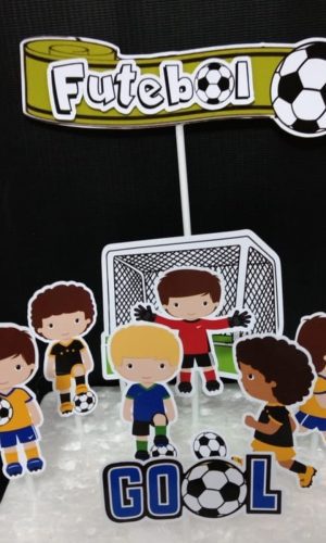 Arquivos Silhouette topo de bolo 40 Futebol