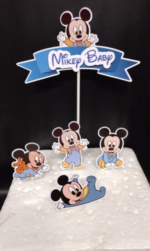 Arquivos Silhouette topo de bolo 67 Mickey Baby