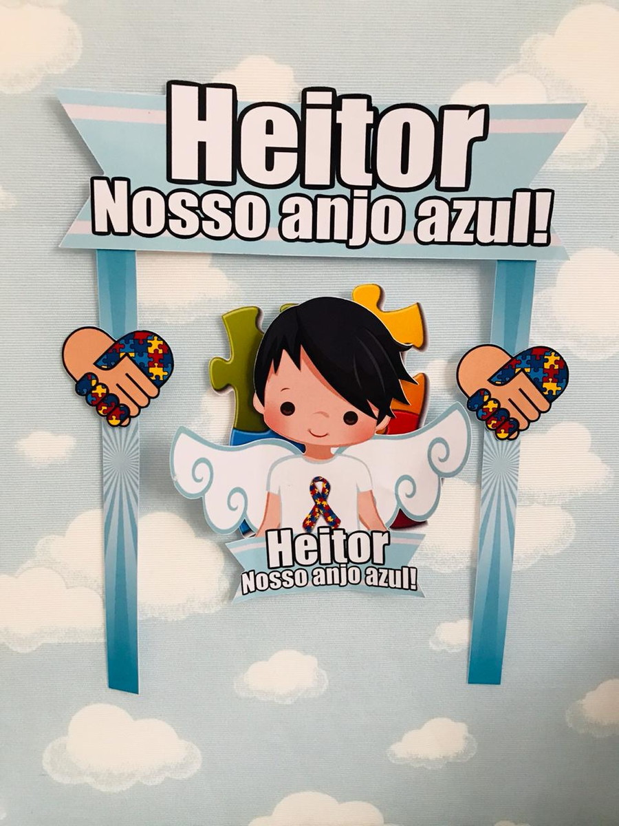 Autimo Menino-combo Arquivos de Corte para Festas 2609 - Imagem 2