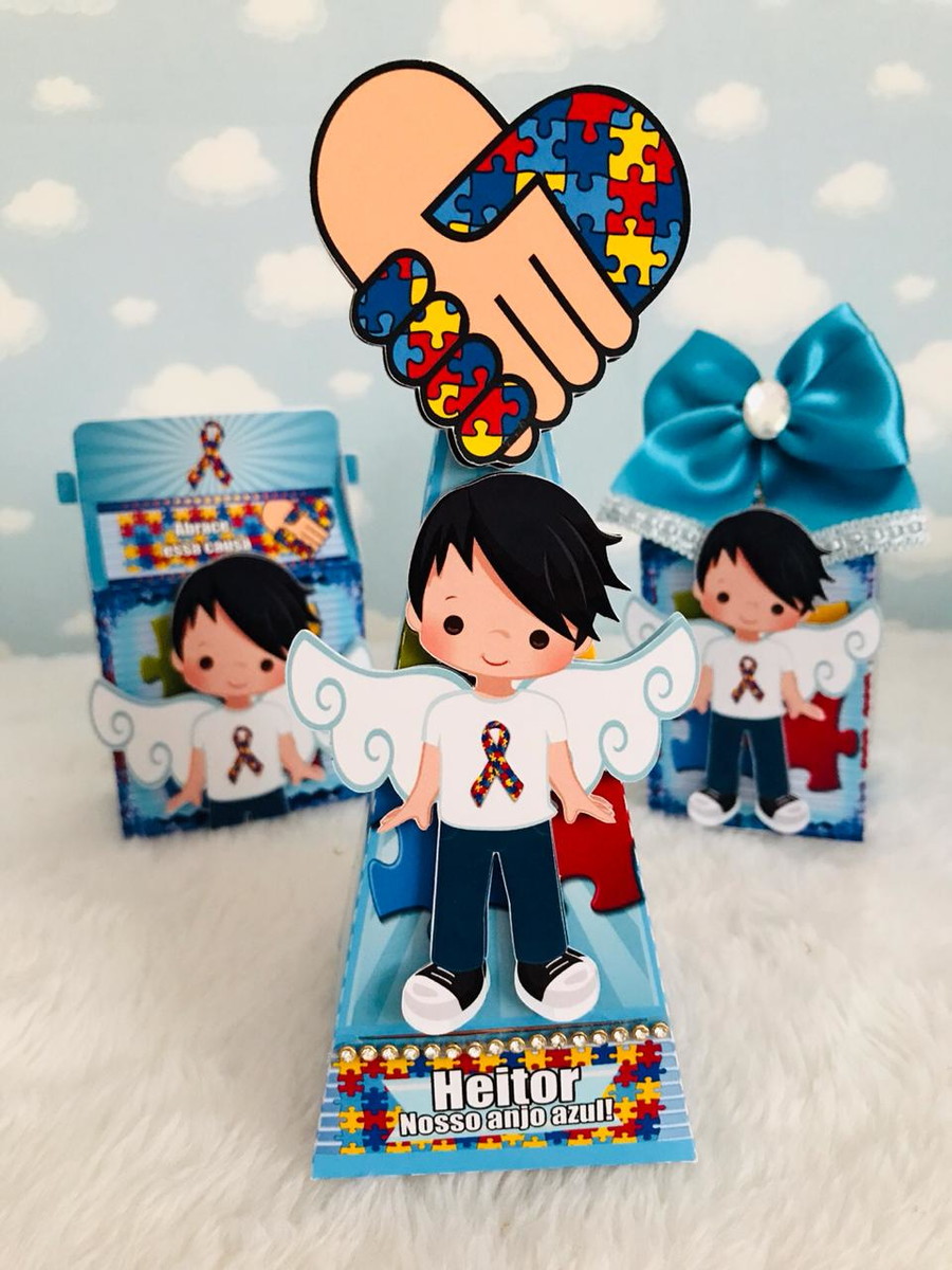 Autimo Menino-combo Arquivos de Corte para Festas 2609 - Imagem 5