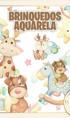 Brinquedos Aquarela Kit Digital