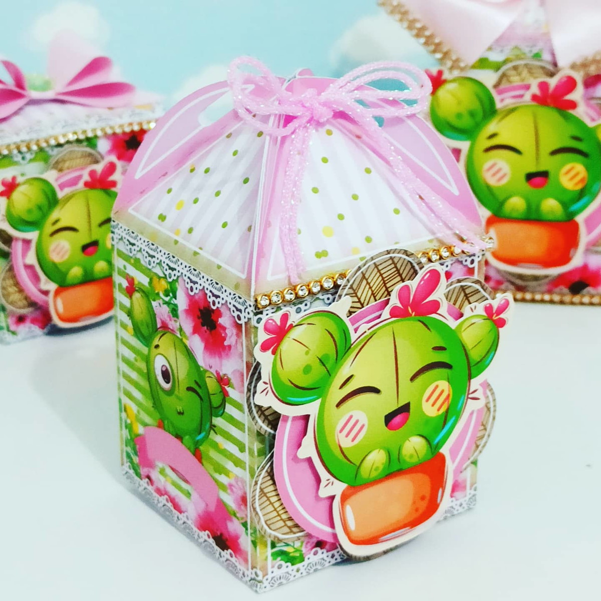 Cactos Cute - Arquivos de Corte Studio e pdf + Fotos 3112 - Imagem 2