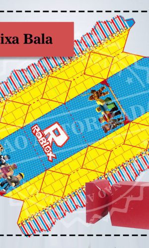 CAIXA BALA ROBLOX - ARQUIVO DIGITAL