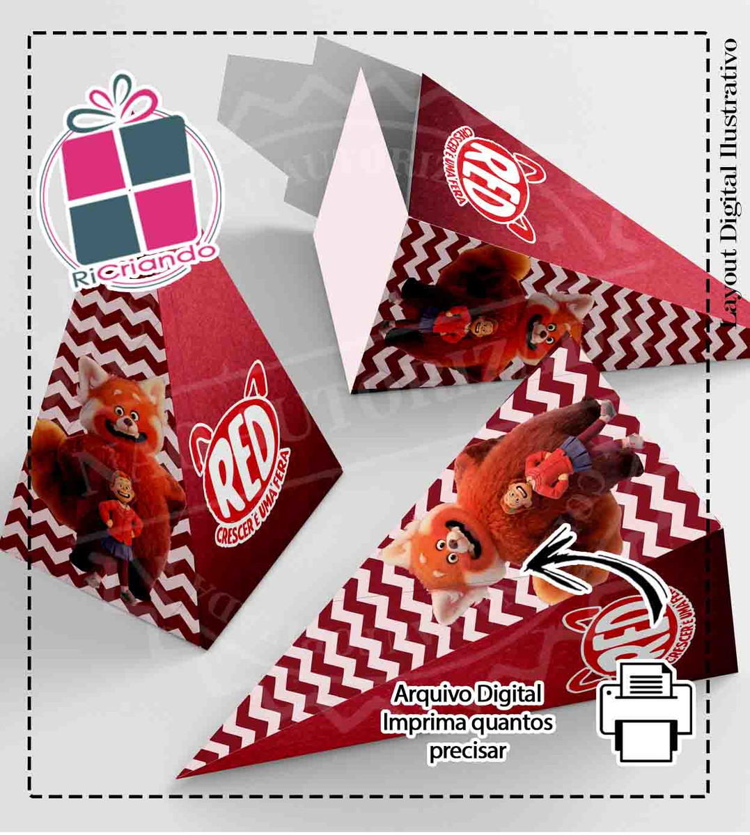 CAIXA PIRAMIDE RED A VIDA É UMA FESTA - ARQUIVO DIGITAL
