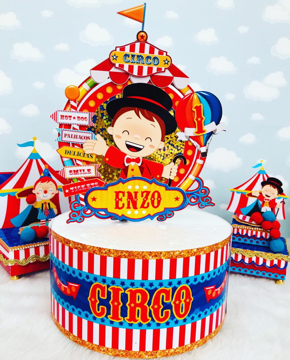 CIRCO MENINO - kit digital para festas II - Imagem 5