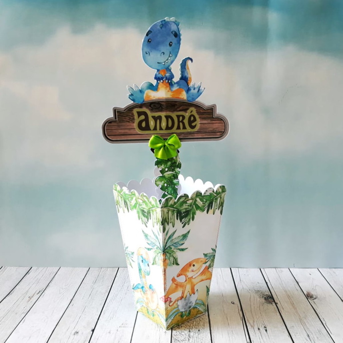 Dino Baby Aquarelado 14- Arquivos de Corte Studio/pdf - 734 - Imagem 4