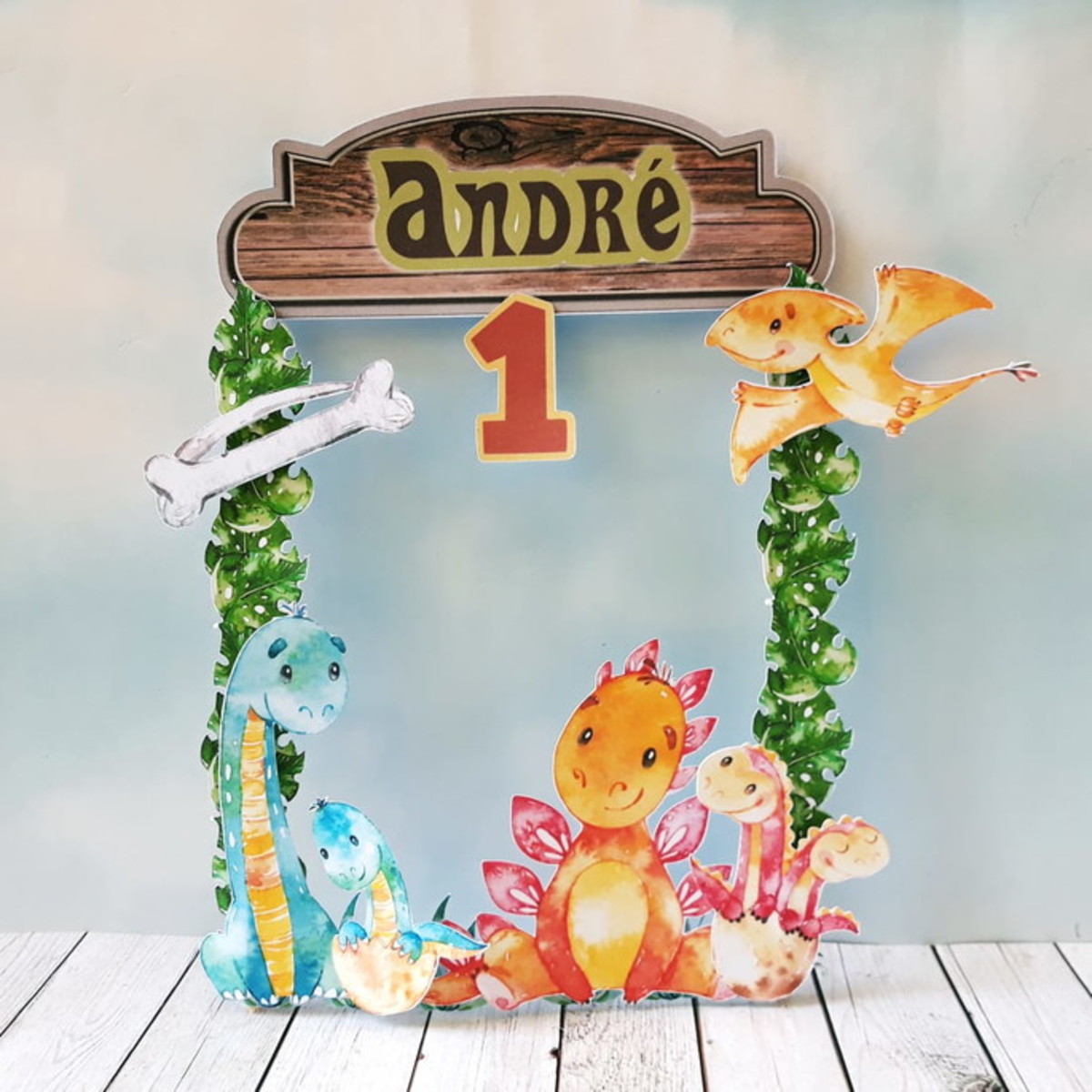 Dino Baby Aquarelado 14- Arquivos de Corte Studio/pdf - 734 - Imagem 5