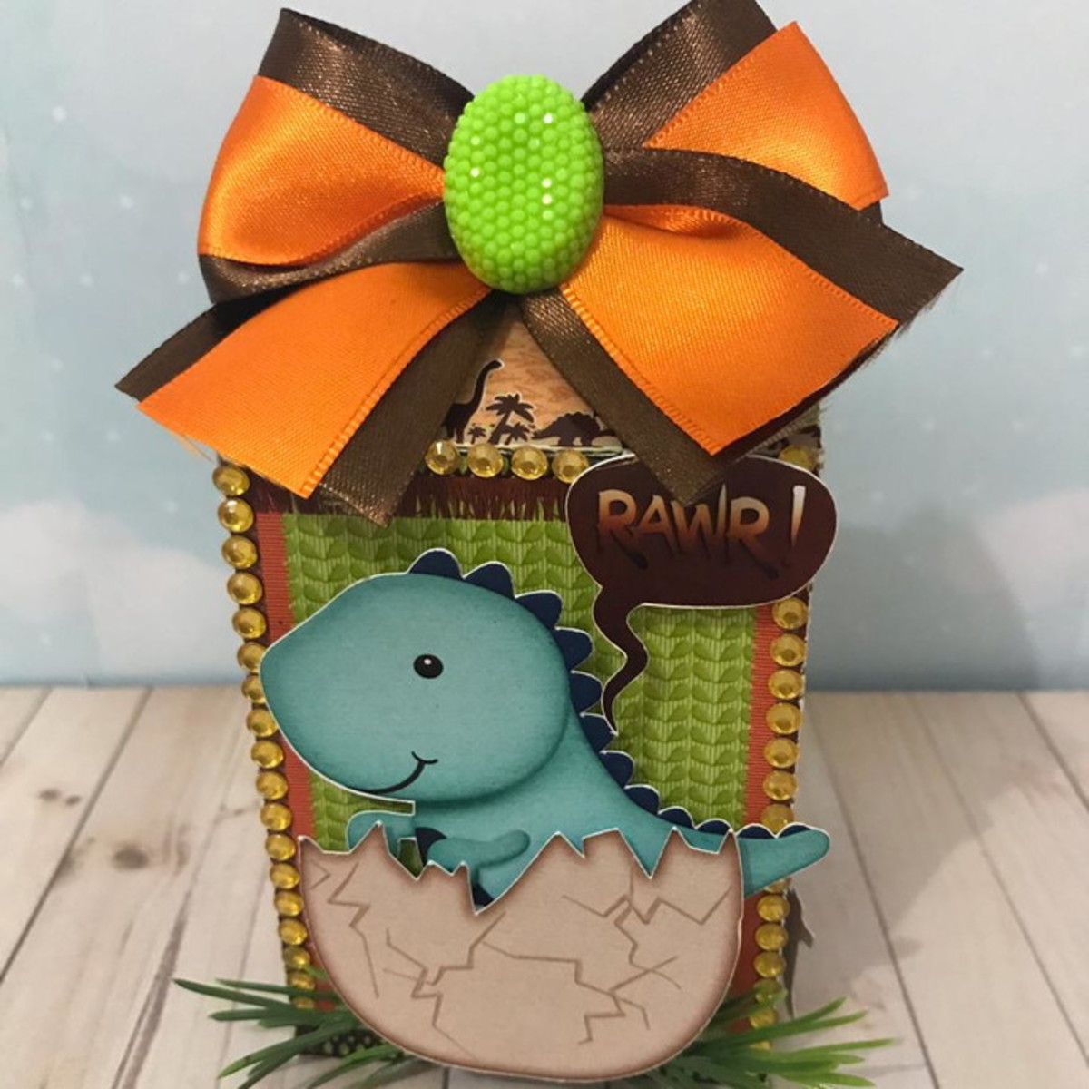 Dino Baby Cute 9 - Arquivos de Corte Studio e pdf - 734 - Imagem 5