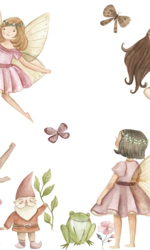 Fadas Aquarelas Kit Digital. Reef: 849