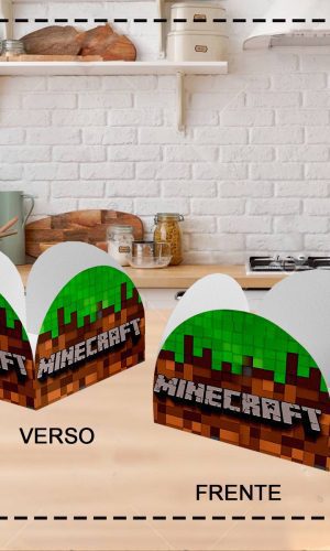FORMINHA DE DOCE MINECRAFT - ARQUIVO DIGITAL
