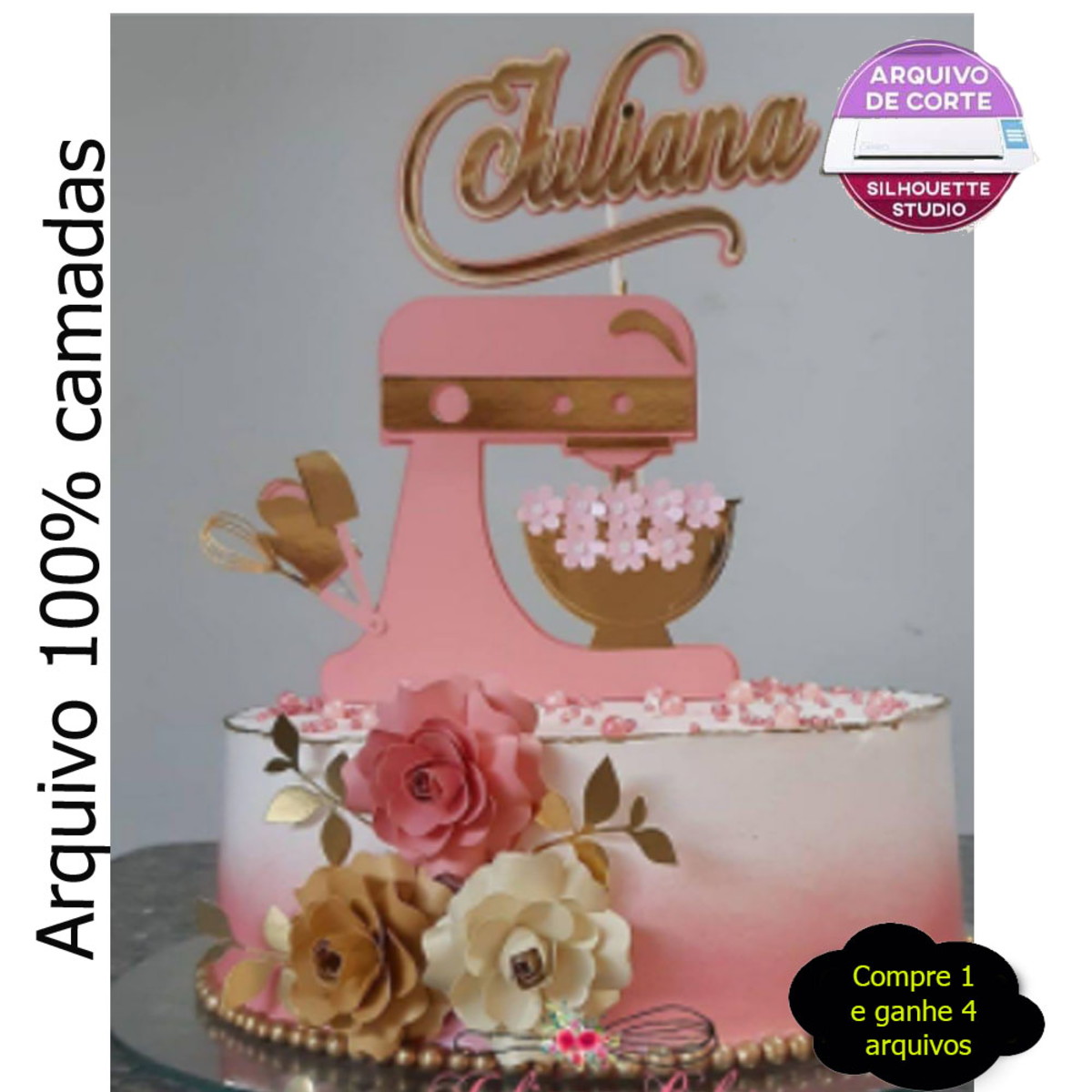 G609- Arquivo topo Confeitaria/ Pâtisserie em camadas